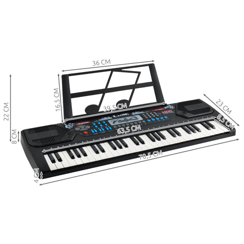 Elektronický keyboard K8238 54 klávesové