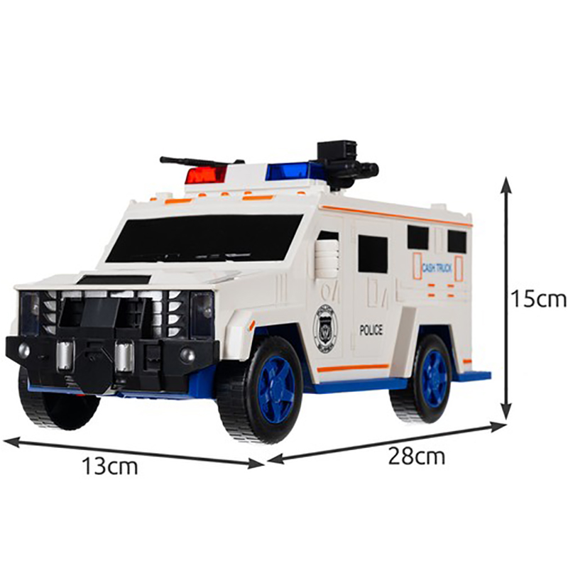 Pokladnička - Policajné auto biele