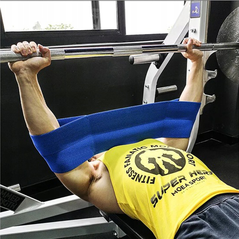 Elastické návleky na Bench Press MODRÉ