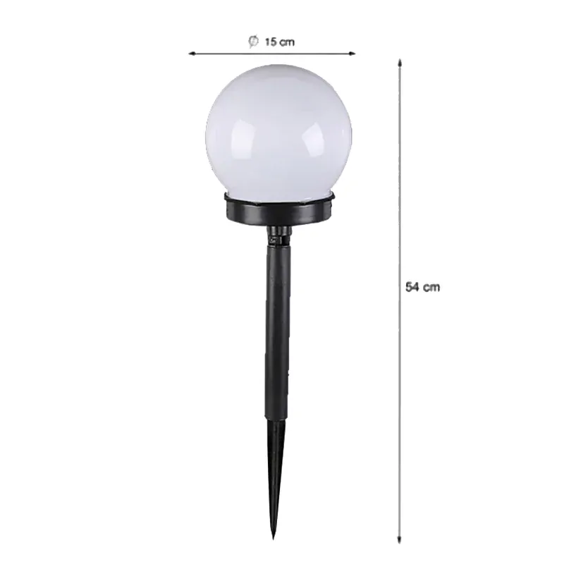Záhradné solárne lampy 4ks