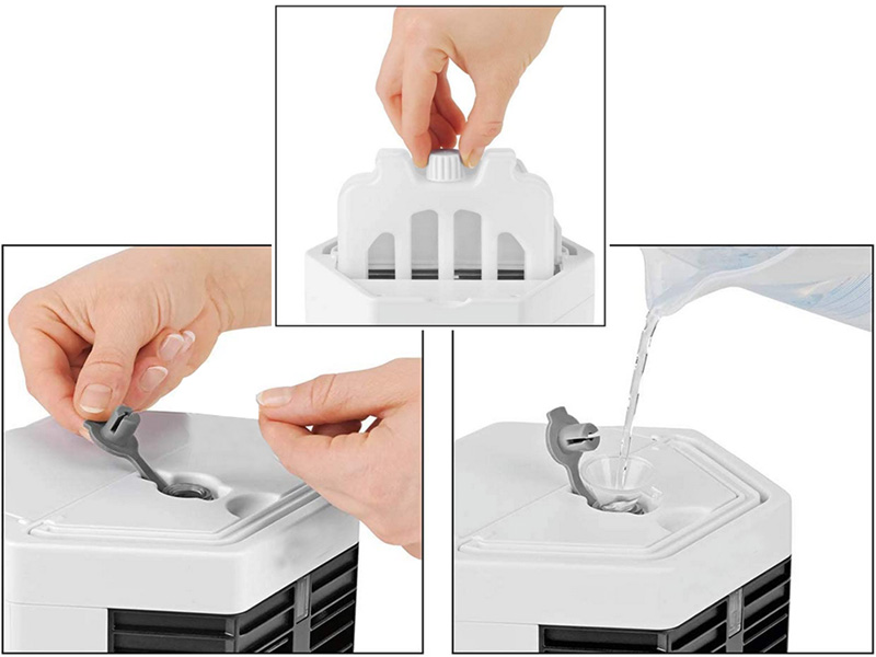 Arctic Cool Ultra-Pro Prenosná mini klimatizácia a zvlhčovač vzduchu USB 8W