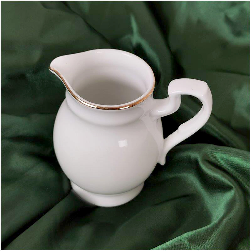 Reutter Porzelan - Porcelánový mliečnik so zlatým lemovaním 10 cm