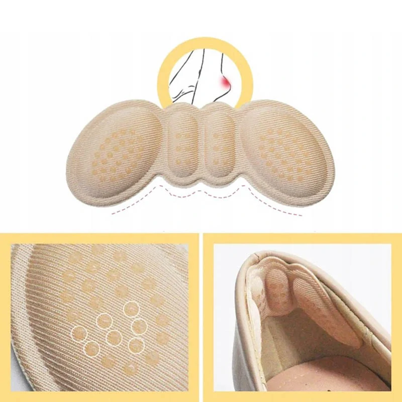 Pätové vložky do topánok proti otlakom lepiace 9,5x5cm 3mm (1 pár)