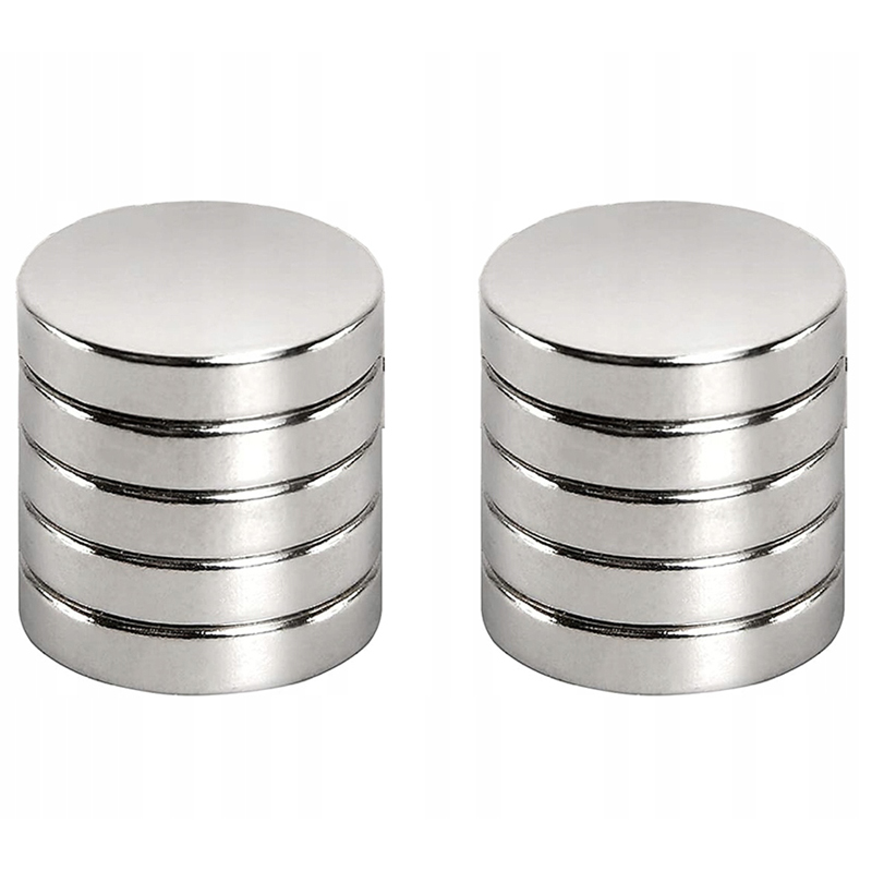 Magnety neodymové 10x2mm 10ks extra silné