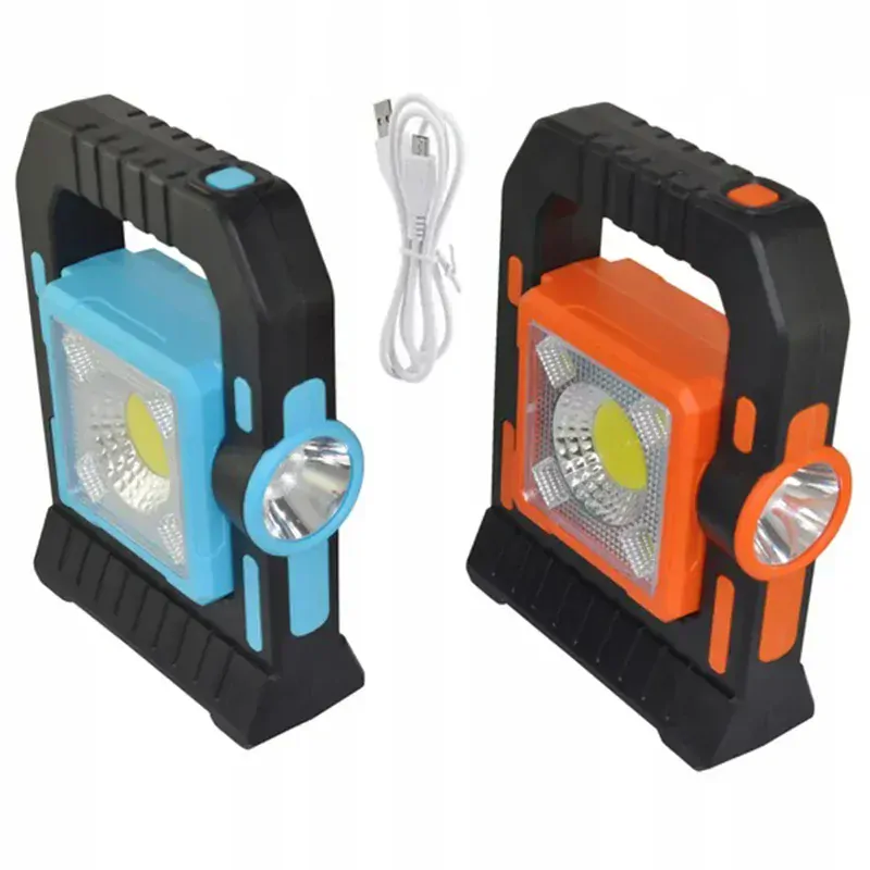 Kempingová solárna lampa 30COB LED T18-1 3W