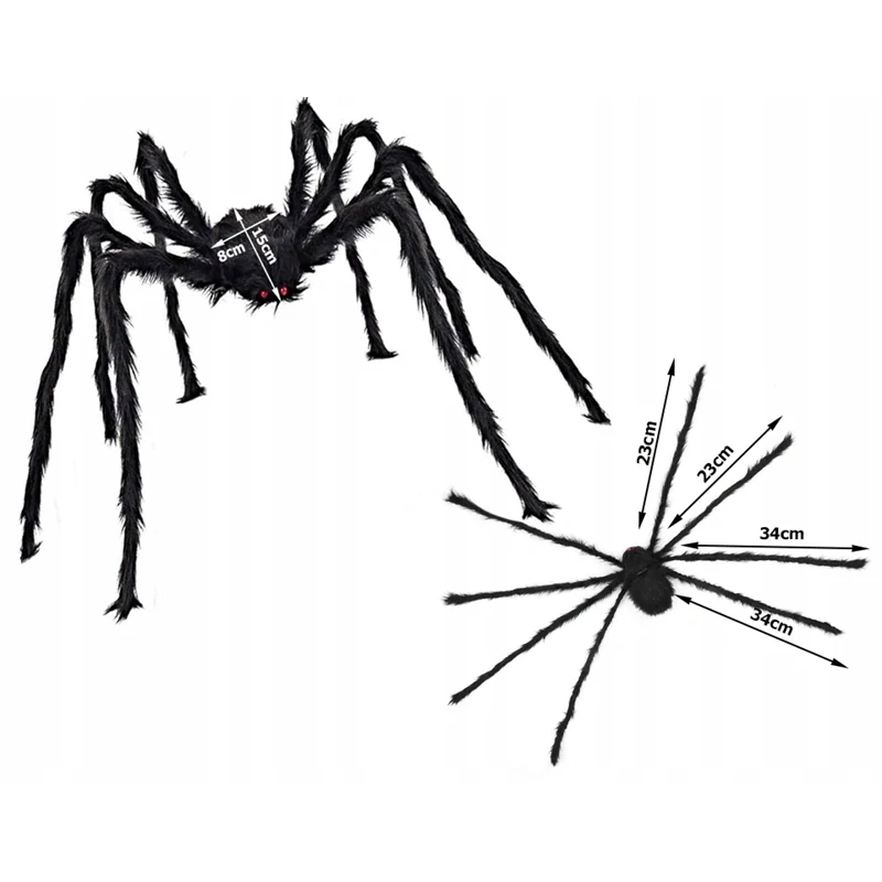Halloweenska dekorácia Pavúk 90cm