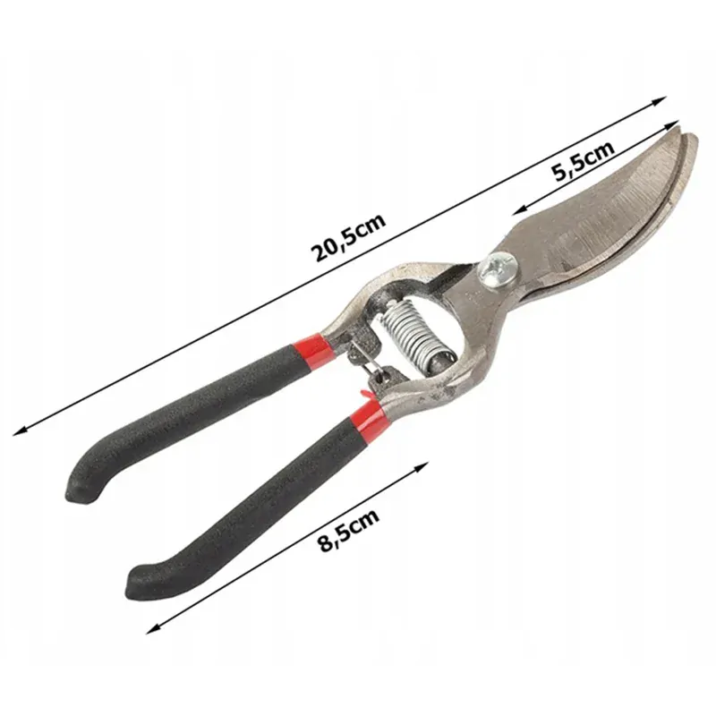 Záhradné nožnice ručné 20cm