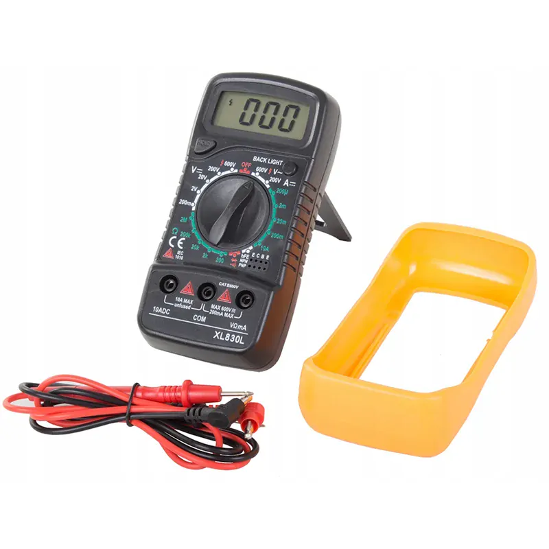 Digitálny multimeter XL830L Green s 2 sondami
