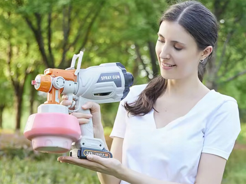 Akumulátorová pištoľ na maľovanie SL-0122 120W