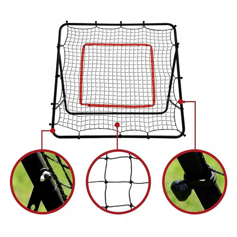 Rebounder - Odrazová futbalová tréningová sieť 120 x 120 x 72 cm