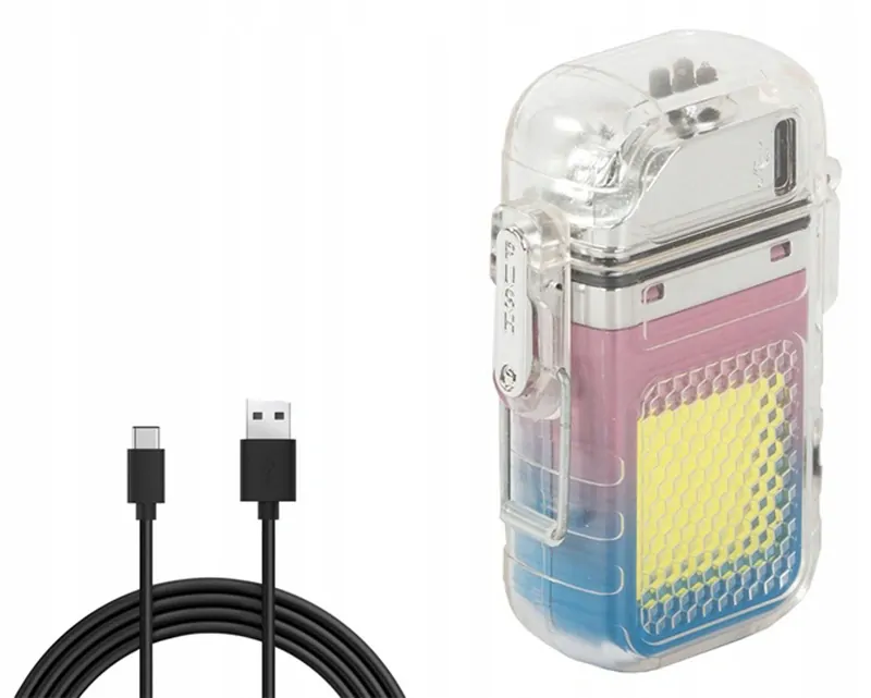 Plazmový zapaľovač USB so svetlom