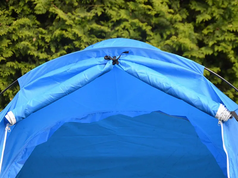 Turistický stan pre 2 osoby so sieťkou proti hmyzu 205x150x105cm