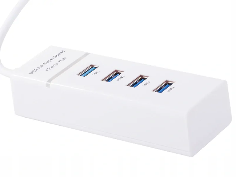 Hub 3.0 4xUSB biely