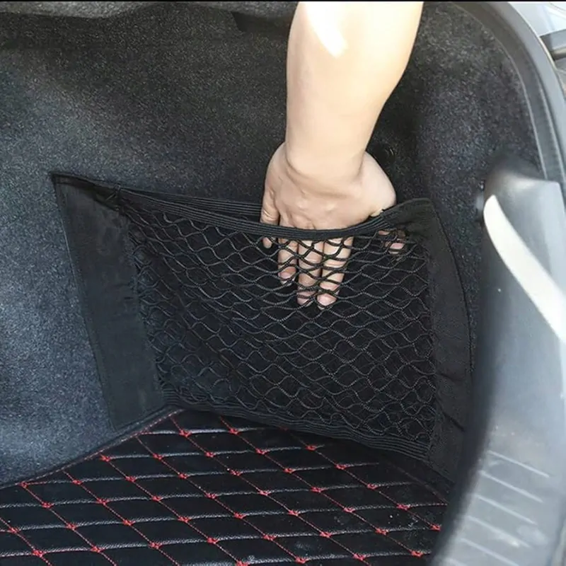 Sieťka na suchý zips do kufra automobilu 40x25cm