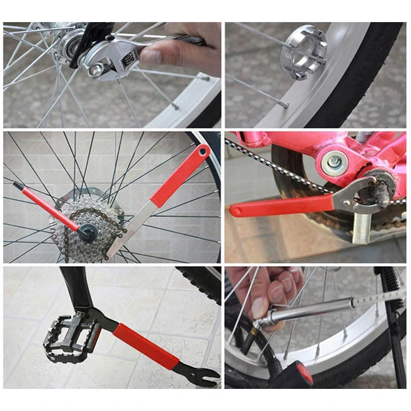 Sada náradia na bicykel 44 ks v kufríku – kompletná výbava pre cyklistov