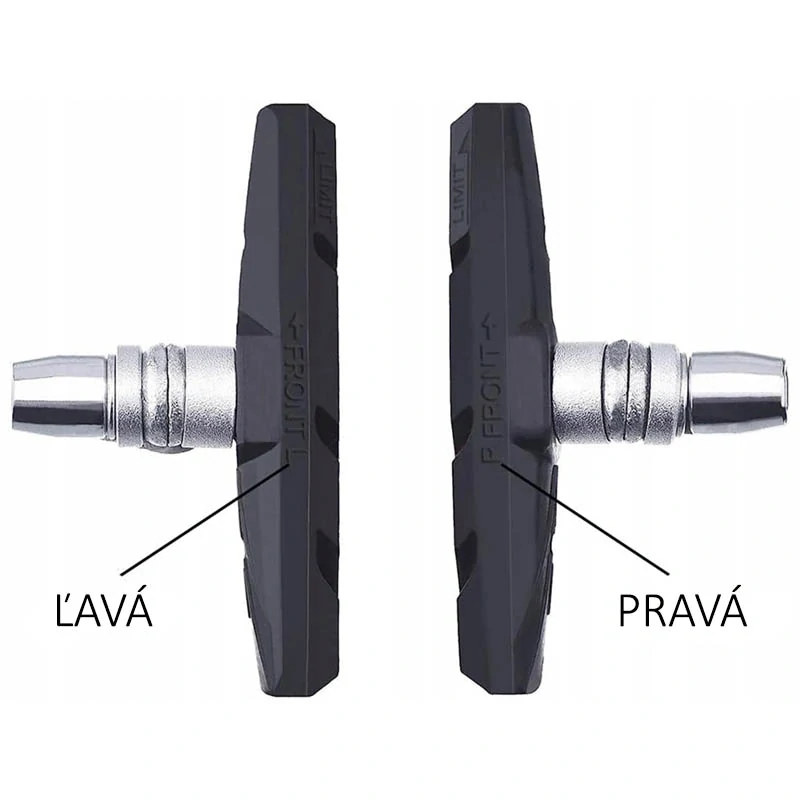 Brzdové doštičky V-Brake na bicykel SJ-510