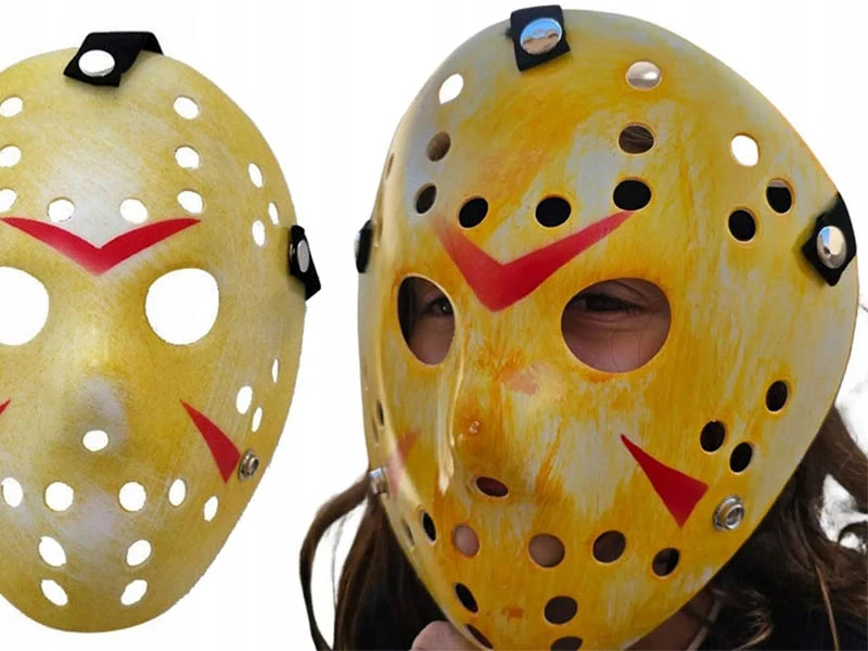 Halloweenska maska Justin Piatok 13.