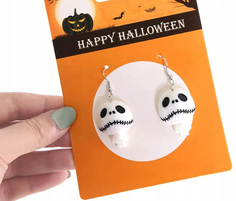 Halloweenske náušnice