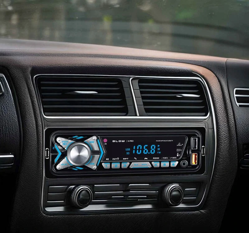 Bluetooth autorádio BLOW X-PRO 1DIN s USB a microSD slotom
