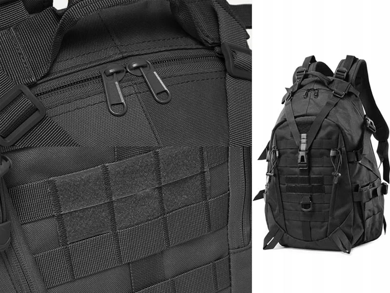 Taktický vojenský batoh 30L čierny
