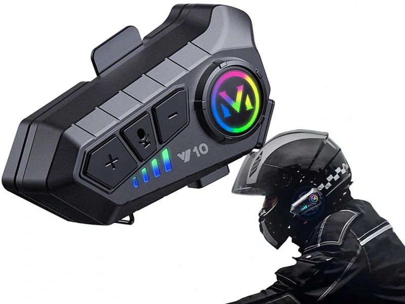 Interkom na motorku Bluetooth Bluetooth Y10