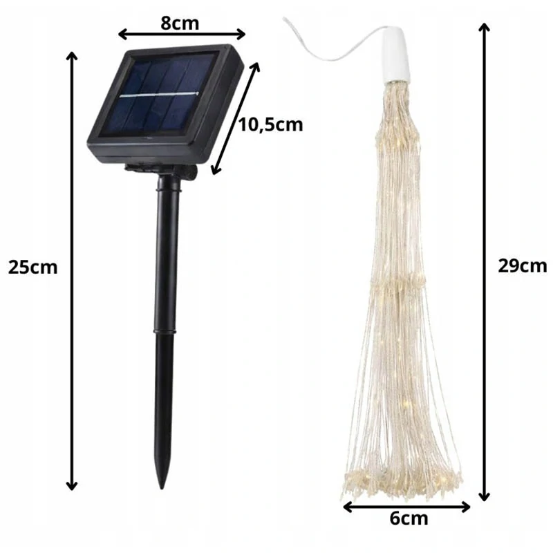 Solárne LED záhradné lampy