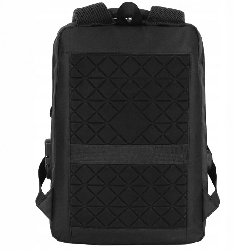 Batoh na notebook s ochranou proti krádeži 15 L čierny