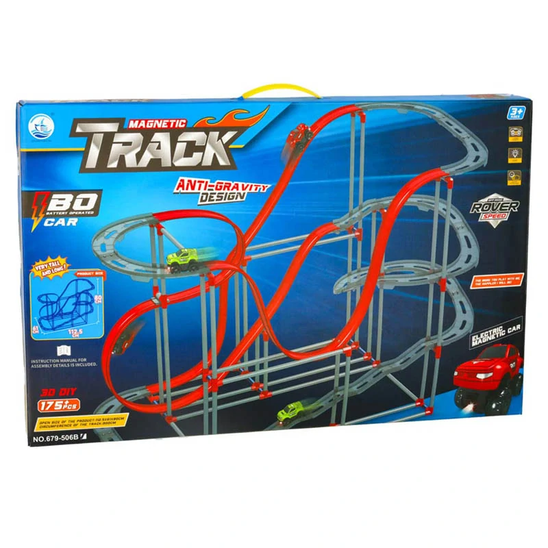 Magnetická autodráha XXL 175 dielov