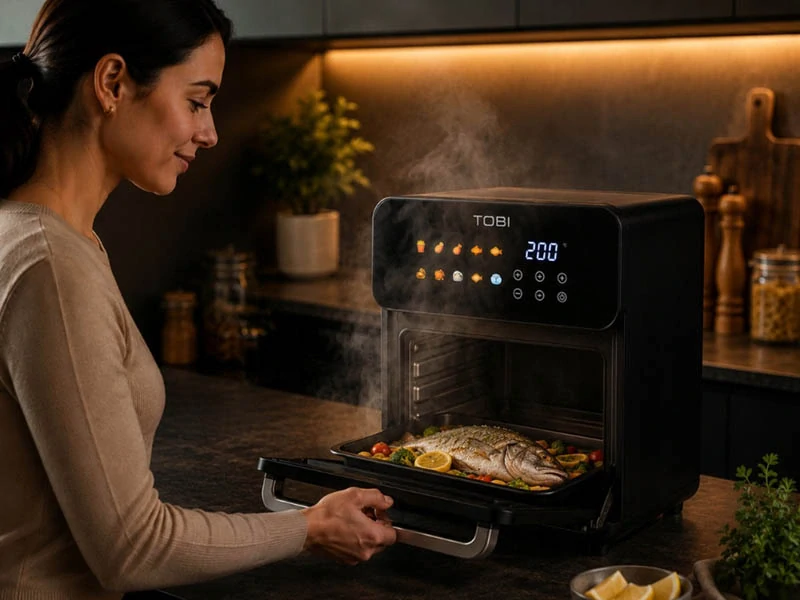 Teplovzdušná fritéza Air Fryer 16L 2400 W