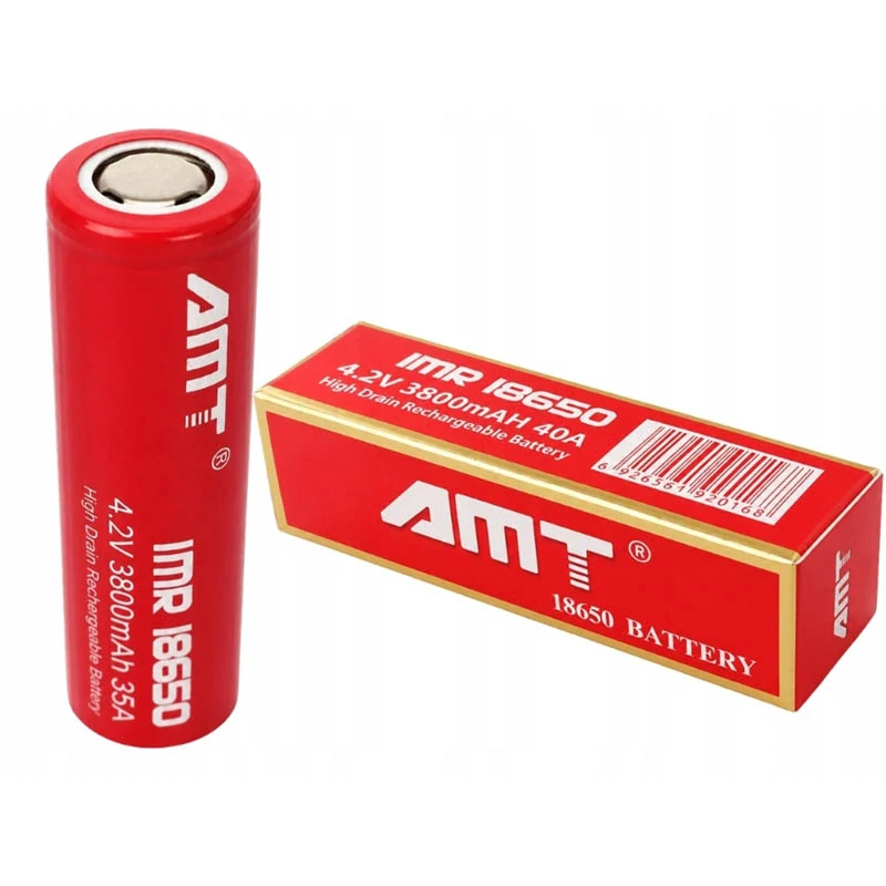 Nabíjateľná batéria Amt Li-Ion Li-Ion 18650 3800 mAh