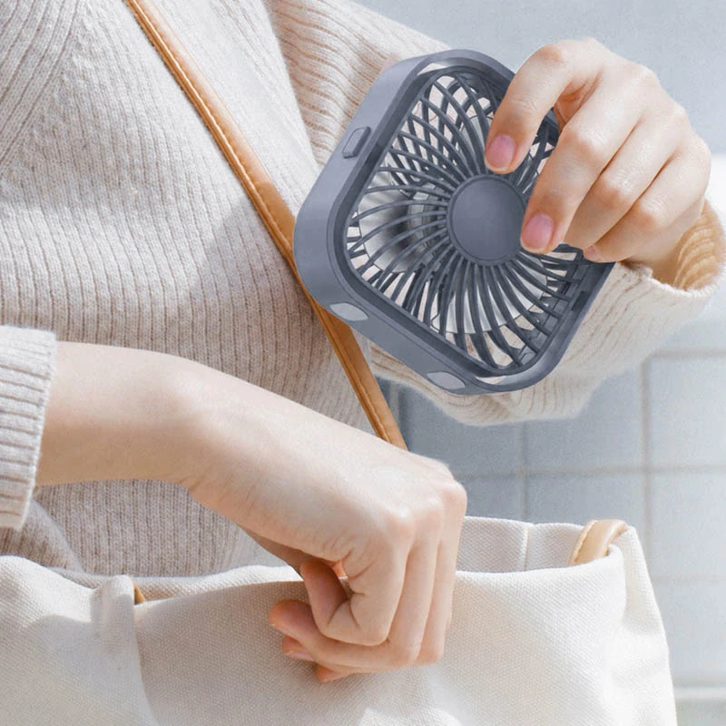 Stolný USB ventilátor s nastaviteľným sklonom 360°