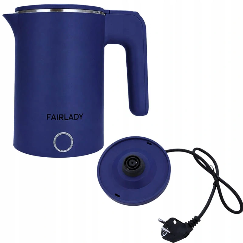 Rýchlovarná kanvica Fairlady 1 l 800 W modrá