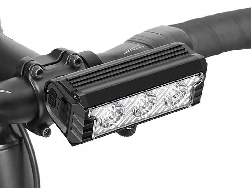 Predné a zadné LED svetlo na bicykel