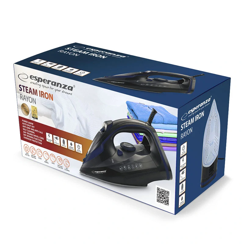 Parná žehlička Esperanza RAYON 2600 W