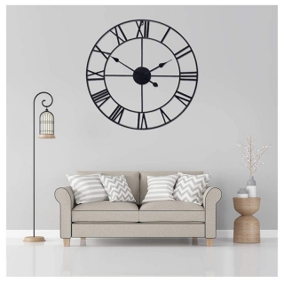 Rímske nástenné hodiny retro vintage 50 cm