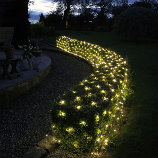 LED Vianočná sieť 80LED 1x1m s 24V transformátorom (1-700606, 1-70600)