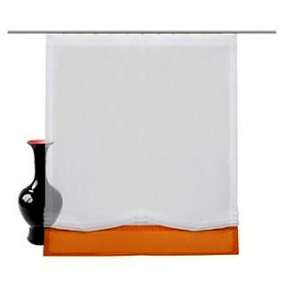 My Home - Záclona rímska biela/oranž 160 x 120cm : 762514 Grosse 5