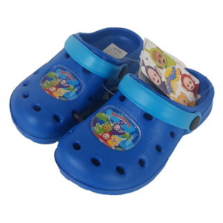 Detské kroksy Teletubbies TMAVOMODRÉ-výpredaj