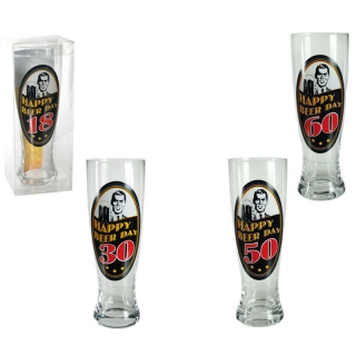 Pohár pivo 0,7l Happy beer day