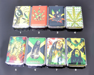 Tabatierka na cigarety Bob Marley