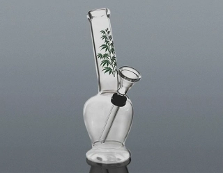 Inhalátor sklenený 17cm List