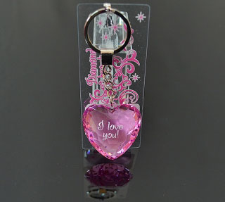 Prívesok Diamond Heart I love you