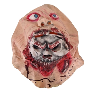 Maska Halloween latexová zombie