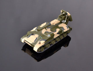 Model samohybného mínometu 2S4 Tyulpan 1:74