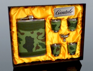 Ploskačka s pohárikmi Camouflage 