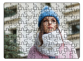 Puzzle s potlačou 20x14,5cm (80 dielikov)