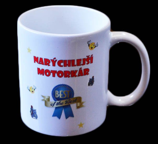 Hrnček Najrýchlejší motorkár 