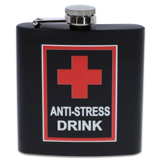 Ploskačka nerez Antistress Drink 180ml 