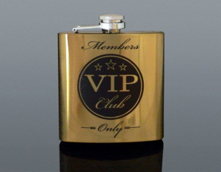 Ploskačka nerez VIP CLUB 180ml 