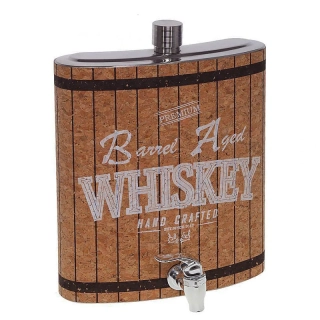 Megaploskačka WHISKEY XXL s vypúšťacím kohútikom 3840 ml